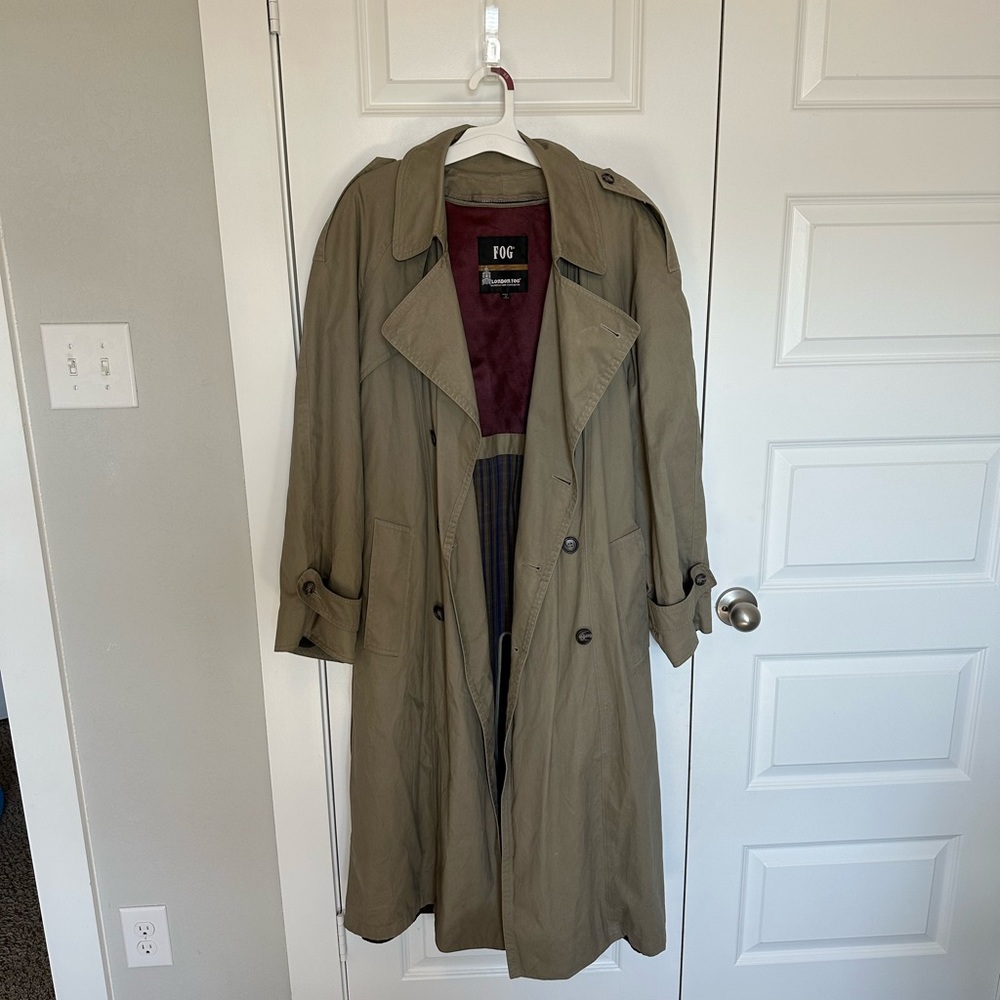 London Fog Trench Coat